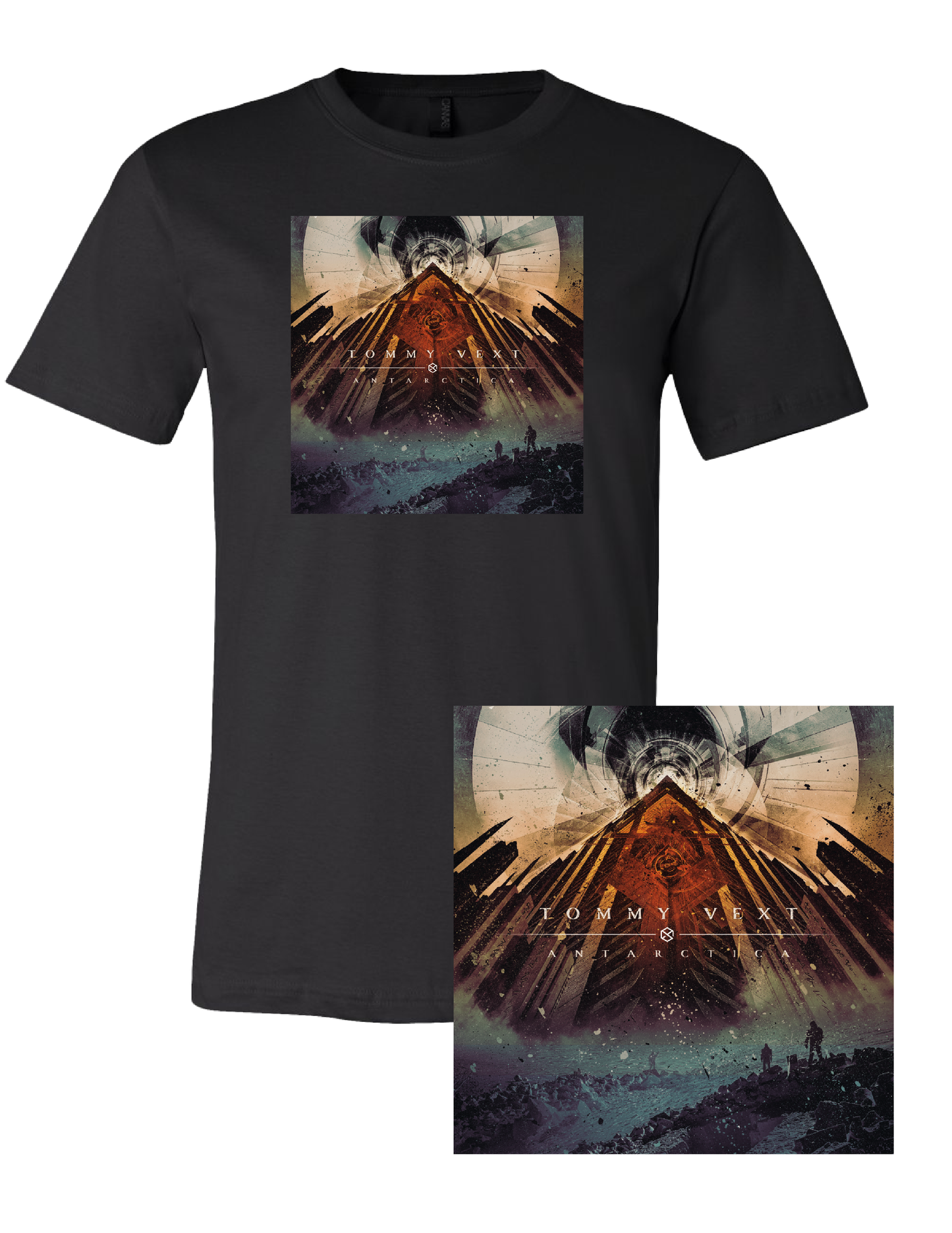 A.N.T.A.R.C.T.I.C.A. DELUXE Tee & Signed CD Bundle