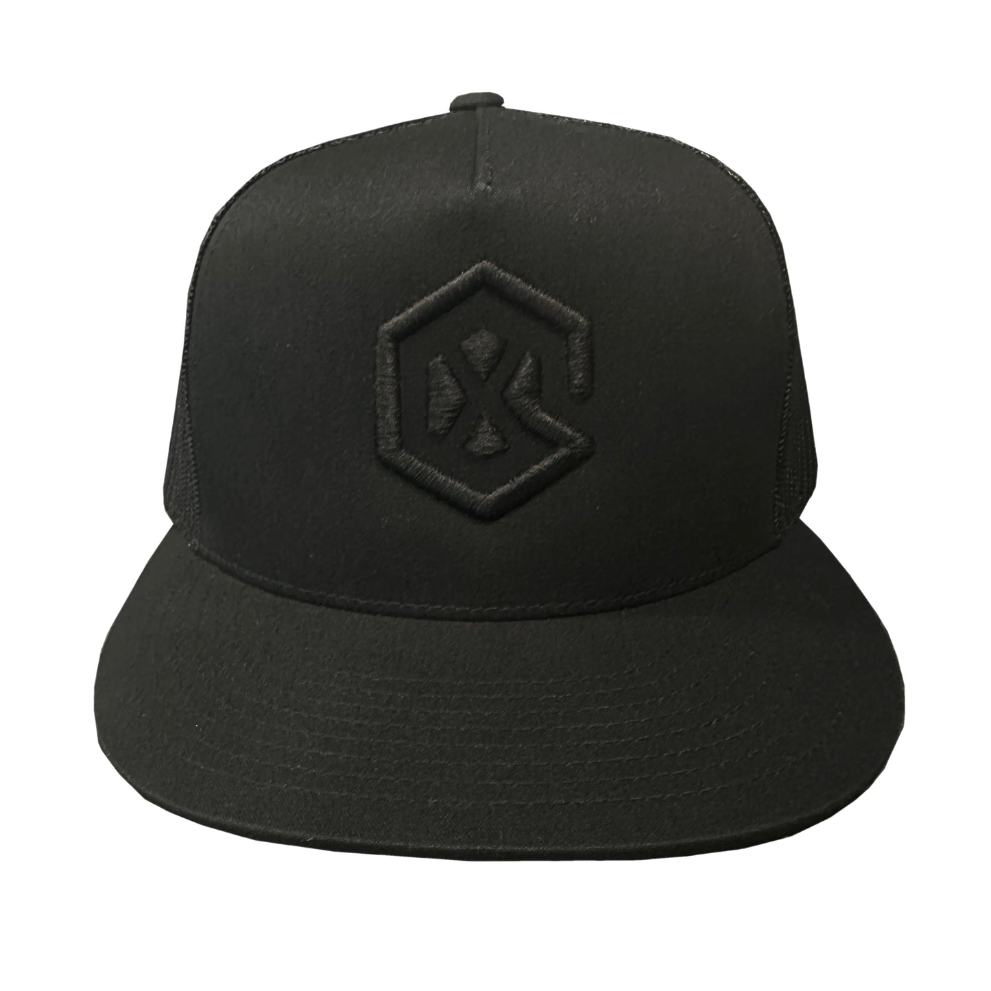 X-MAN VEXT Black/Black Snapback Hat