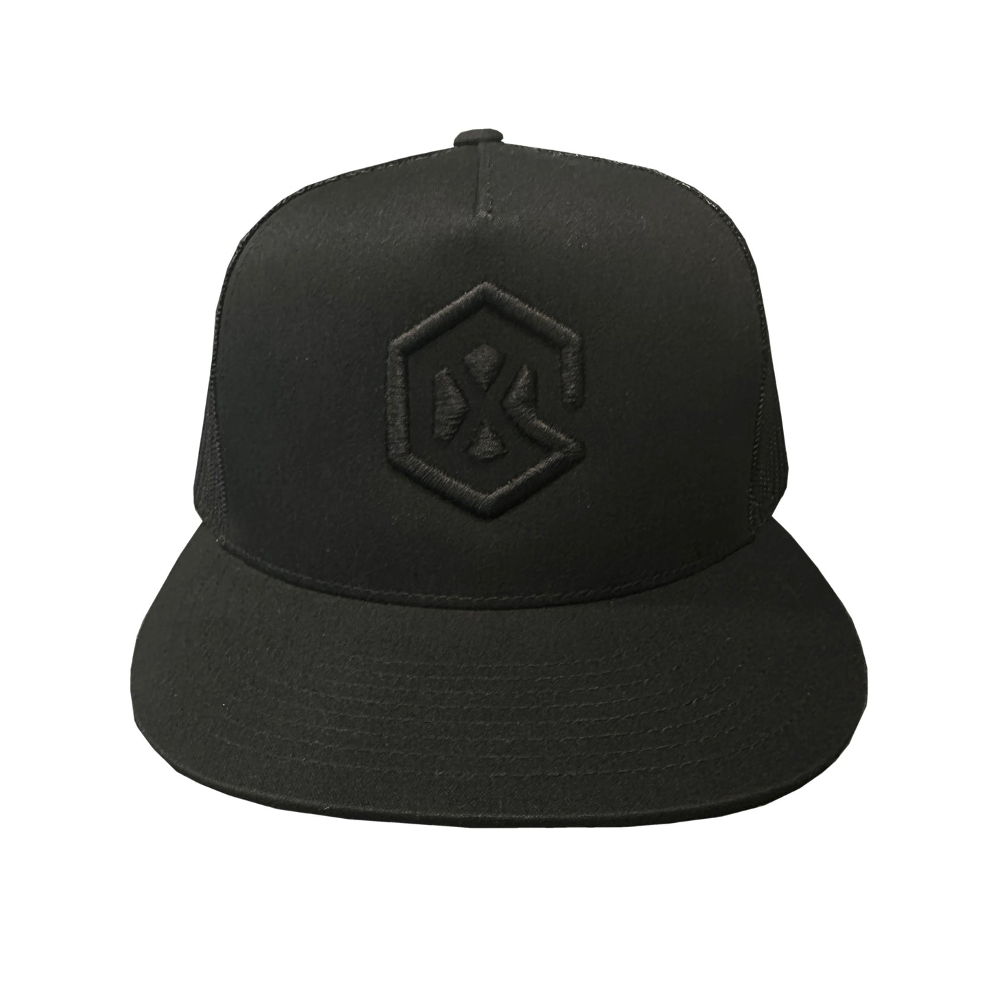 X-MAN VEXT Black/Black Snapback Hat